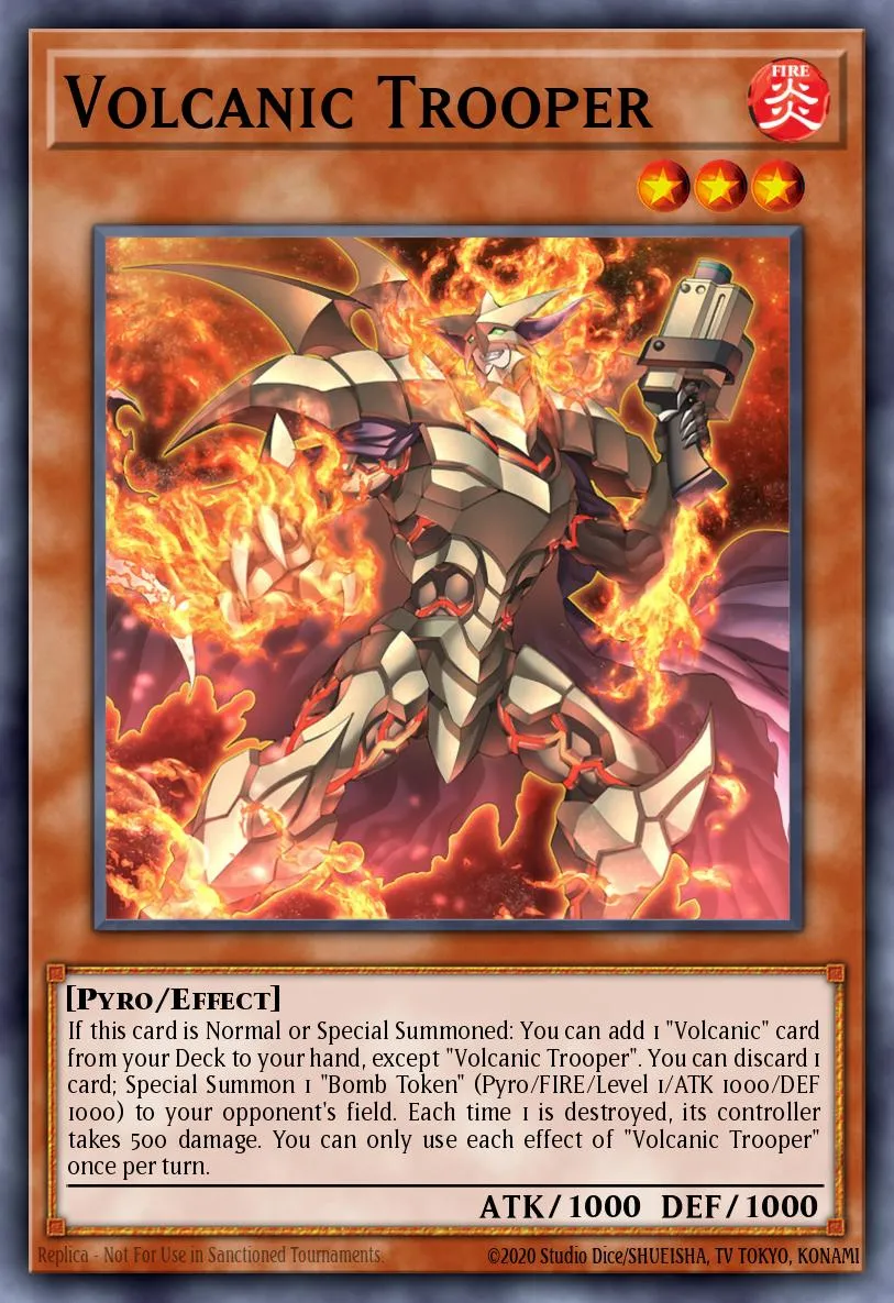 Volcanic Trooper · Legendary Duelists: Soulburning Volcano 22411609/62