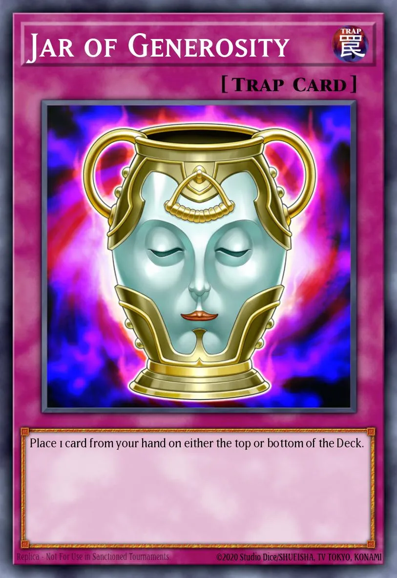 Jar of Generosity · Dawn of Majesty Premiere! promotional card 22454453/1