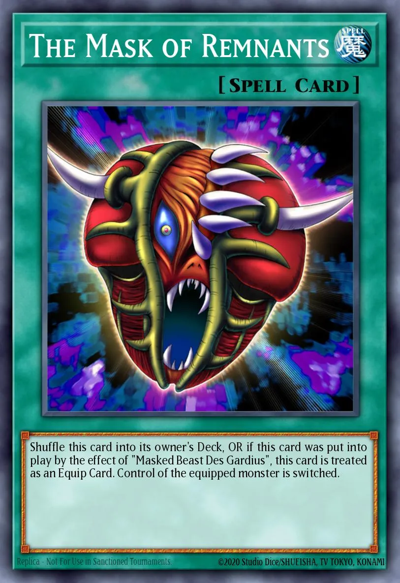 The Mask of Remnants · Tactical Evolution: Special Edition 22610082/2