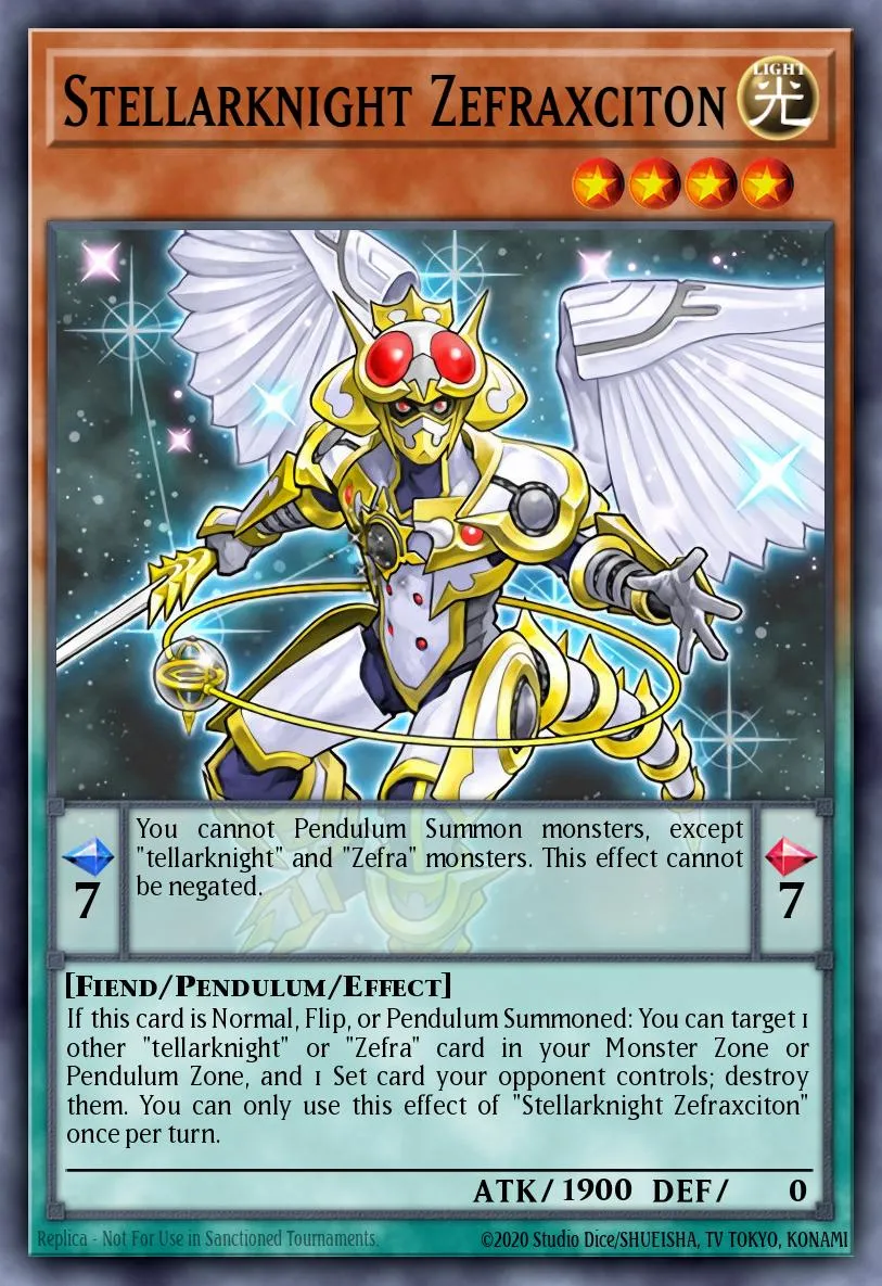 Stellarknight Zefraxciton · Crossed Souls: Advance Edition 22617205/4