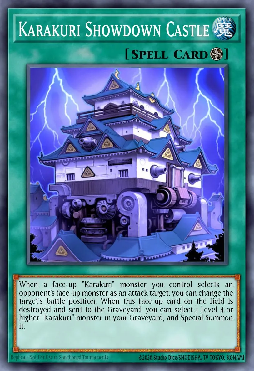 Karakuri Showdown Castle · Starstrike Blast Sneak Peek Participation Card 22751868/1