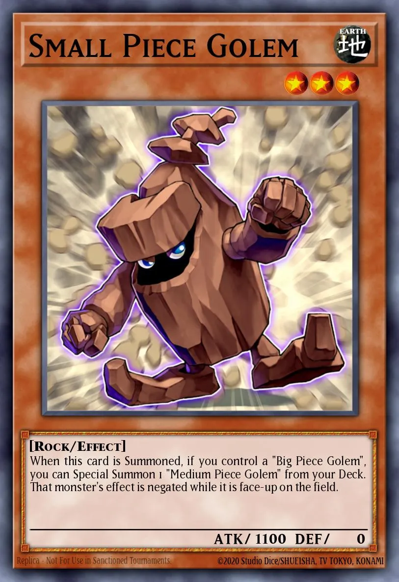 Small Piece Golem · The Duelist Genesis: Special Edition 22754505/2