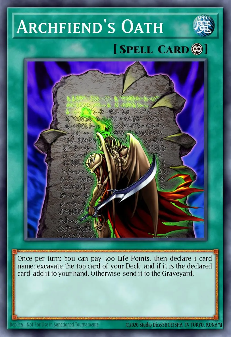 Archfiend's Oath · Dark Crisis (25th Anniversary Edition) 22796548/1