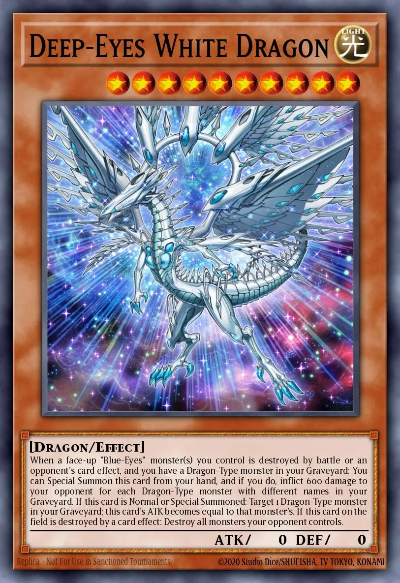 Deep-Eyes White Dragon · Yu-Gi-Oh! The Dark Side of Dimensions Movie Pack: Gold Edition 22804410/61
