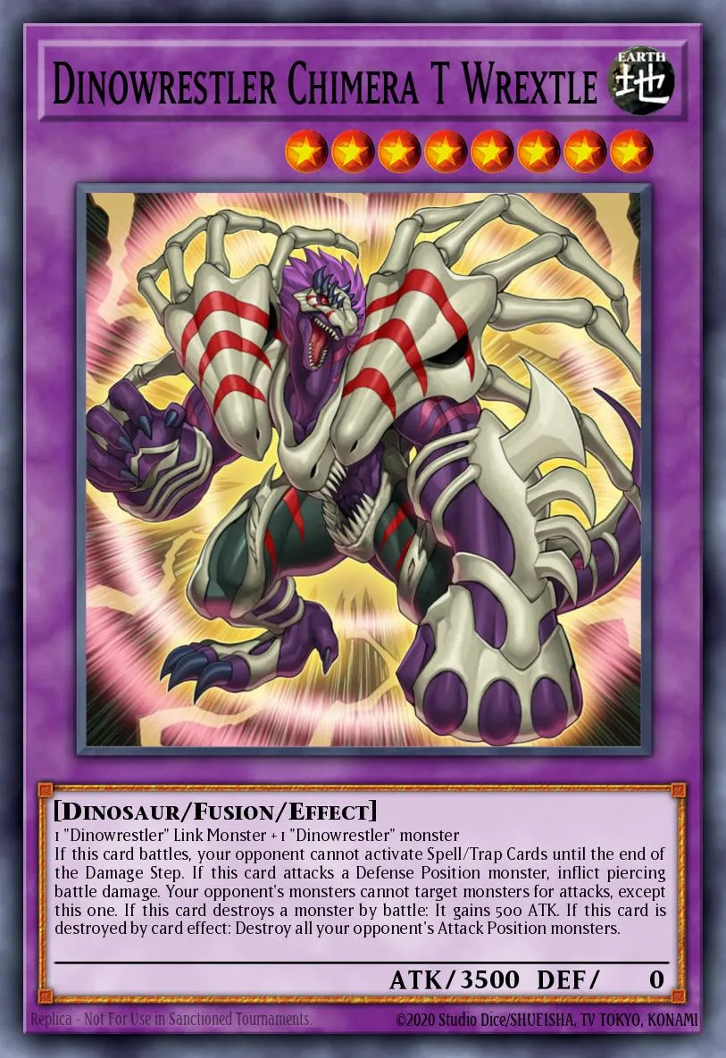 Dinowrestler Chimera T Wrextle · Dark Neostorm Special Edition 22900219/4