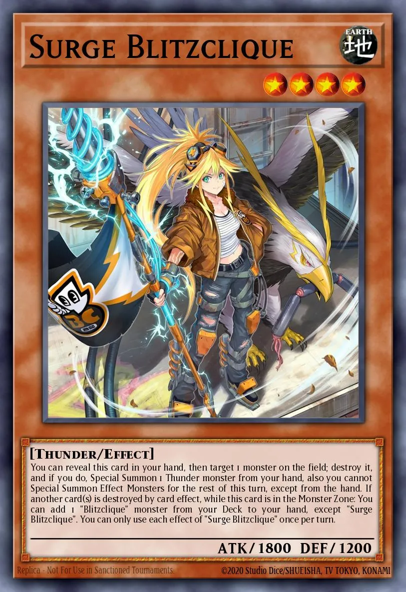 Surge Blitzclique · Yu-Gi-Oh (No Set) 22912101