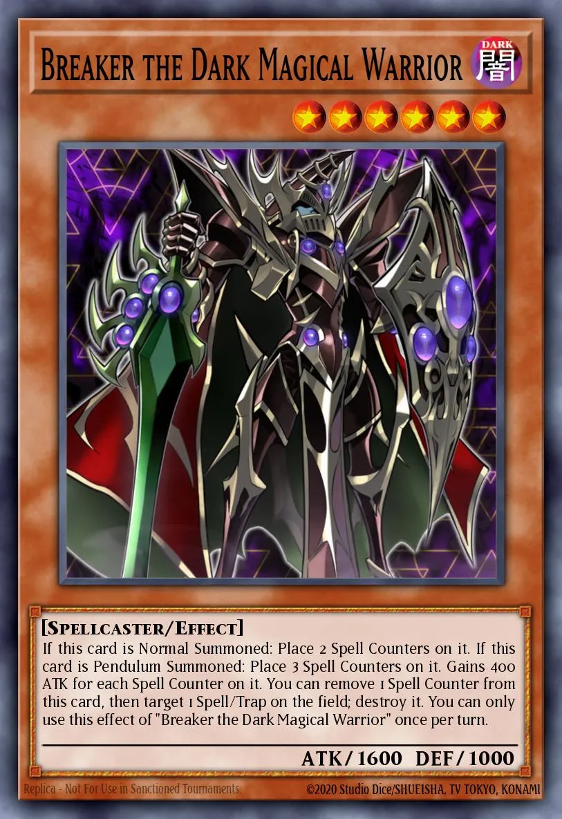 Breaker the Dark Magical Warrior · Duelist Alliance: Deluxe Edition 22923081/7