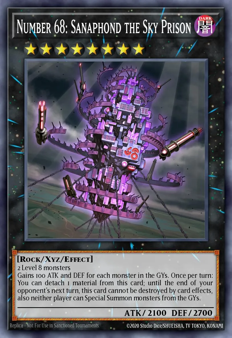Number 68: Sanaphond the Sky Prison · 2017 Mega-Tins 23085002/8