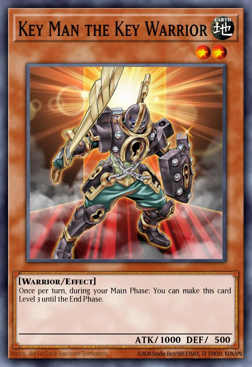 Key Man the Key Warrior · Starter Deck: Dawn of the Xyz 23168060/43