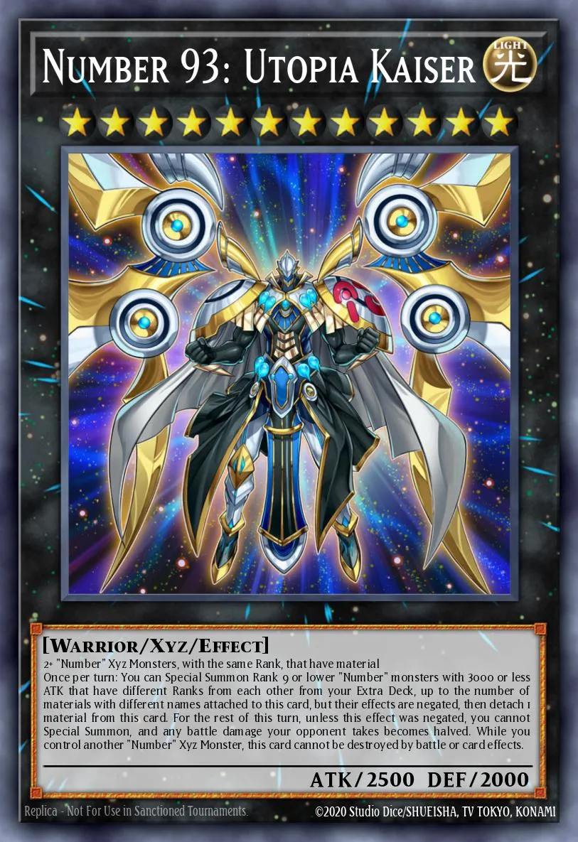Number 93: Utopia Kaiser · Battles of Legend: Hero's Revenge 23187256/94