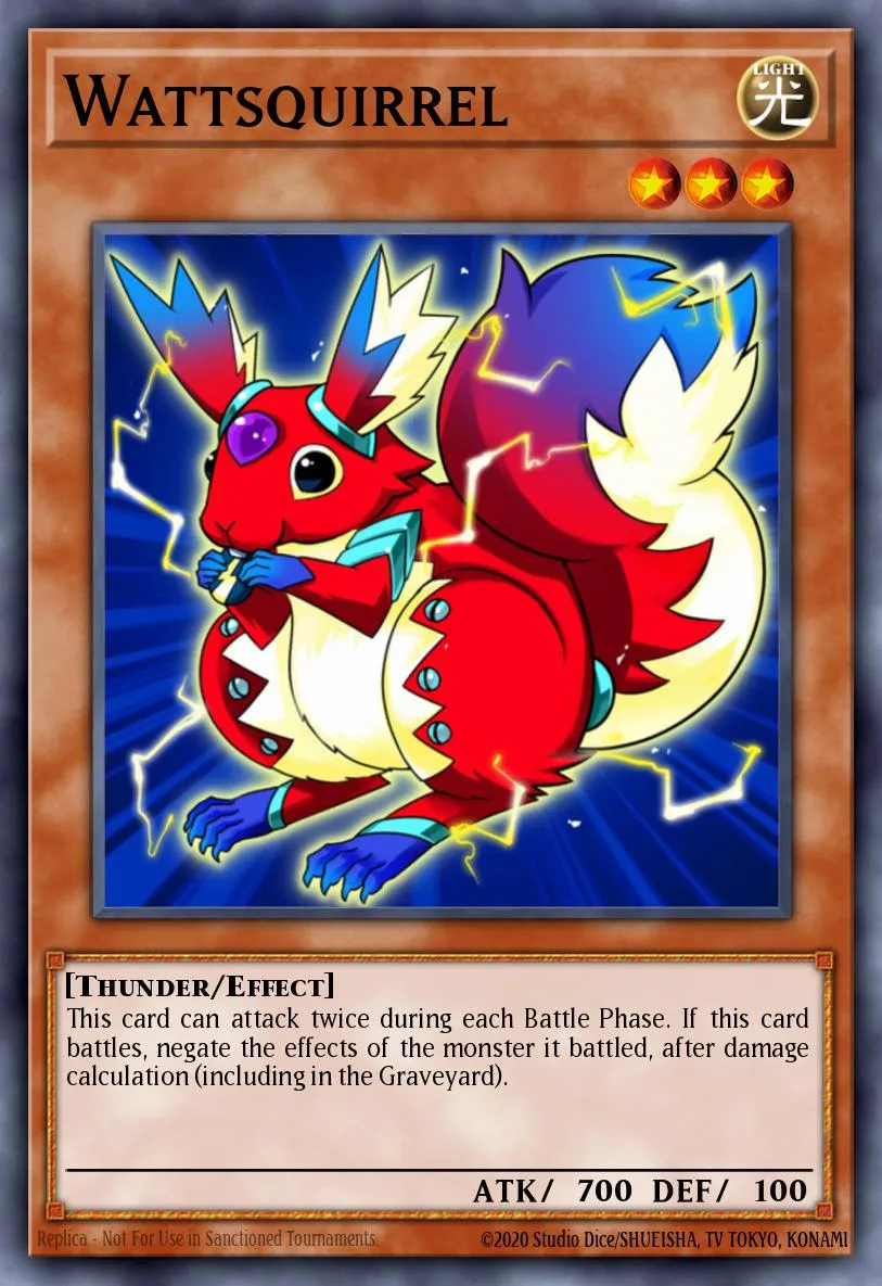 Wattsquirrel · Starstrike Blast Sneak Peek Participation Card 23274061/1