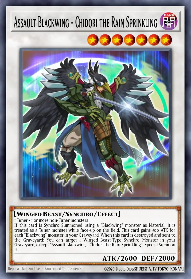 Assault Blackwing - Chidori the Rain Sprinkling · Shining Victories: Special Edition 23338098/4