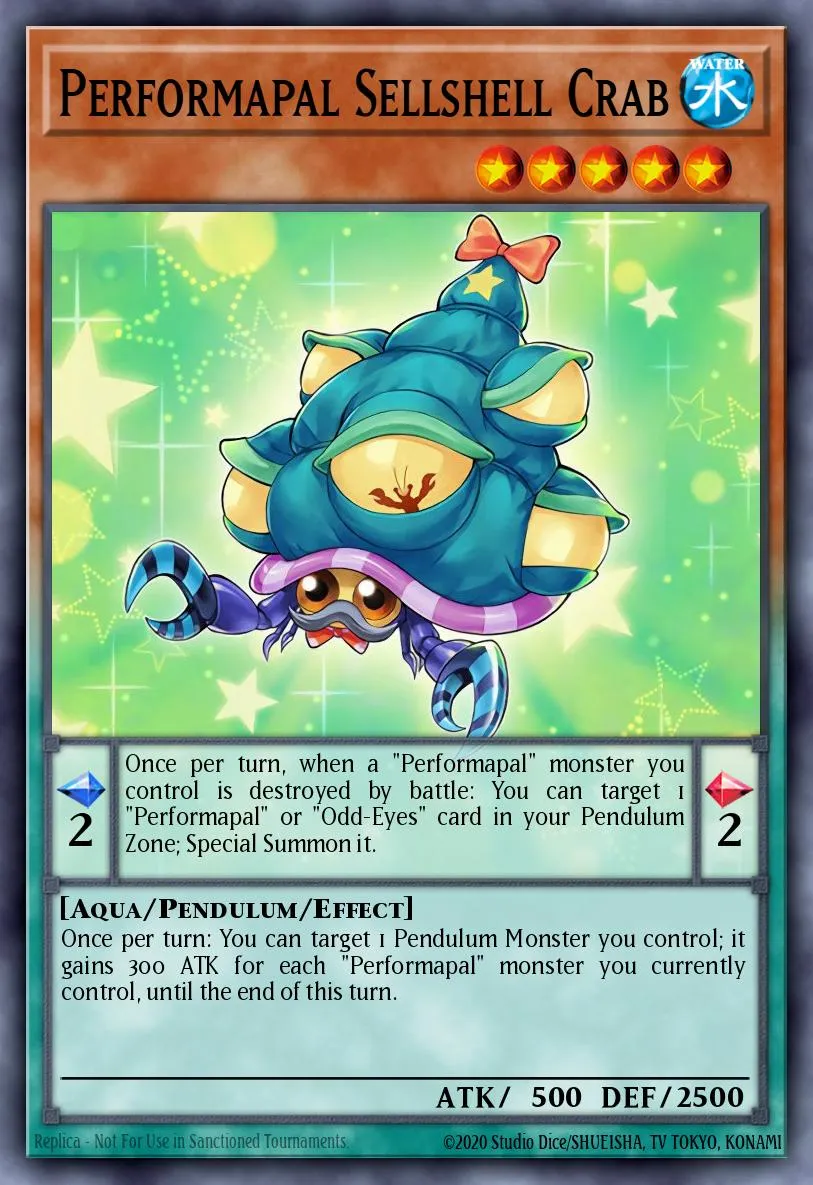 Performapal Sellshell Crab · Shining Victories: Special Edition 23377694/4