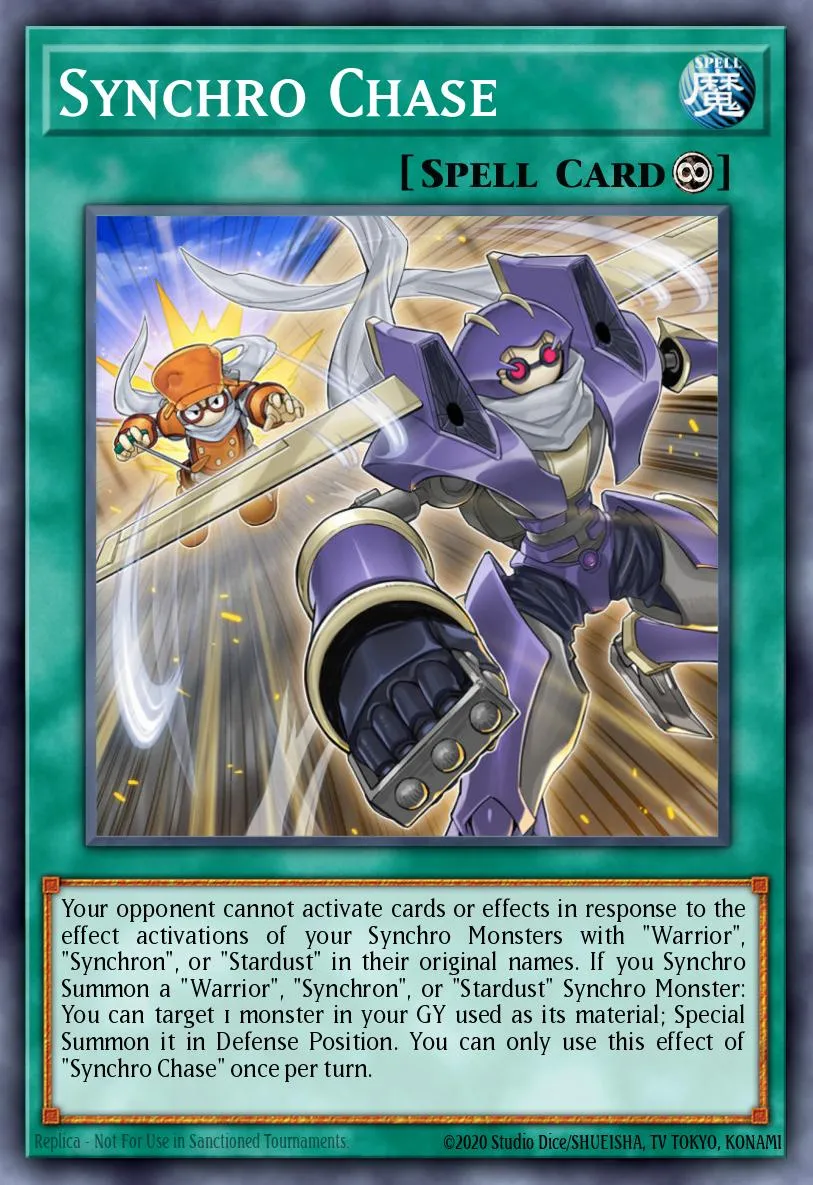 Synchro Chase · Legendary Duelists: Magical Hero 23442438/56
