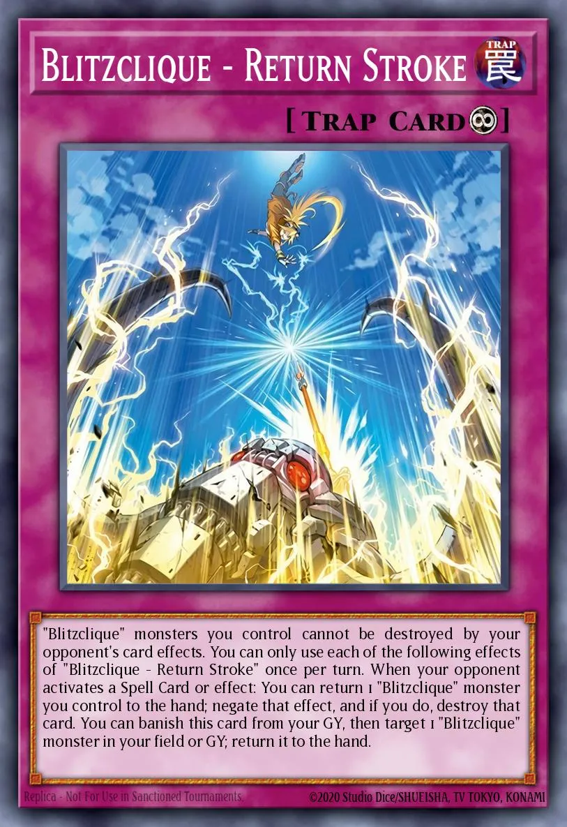 Blitzclique - Return Stroke · Yu-Gi-Oh (No Set) 23526128