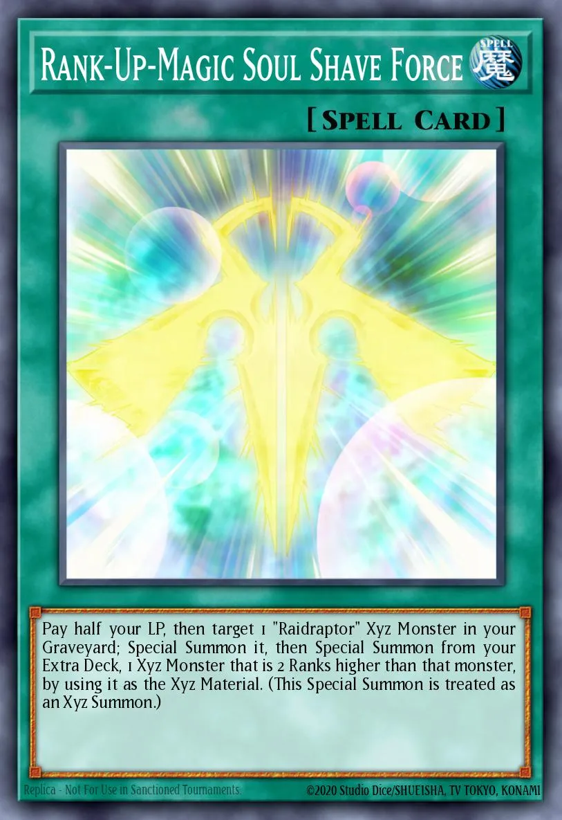 Rank-Up-Magic Soul Shave Force · Wing Raiders 23581825/60
