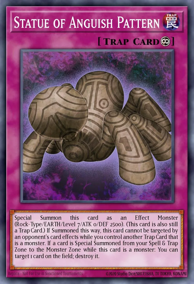 Statue of Anguish Pattern · Crossed Souls: Advance Edition 23626223/4