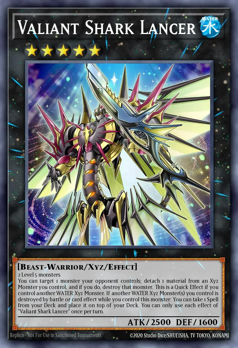 Valiant Shark Lancer · Eternity Code Premiere! promotional card 23672629/1