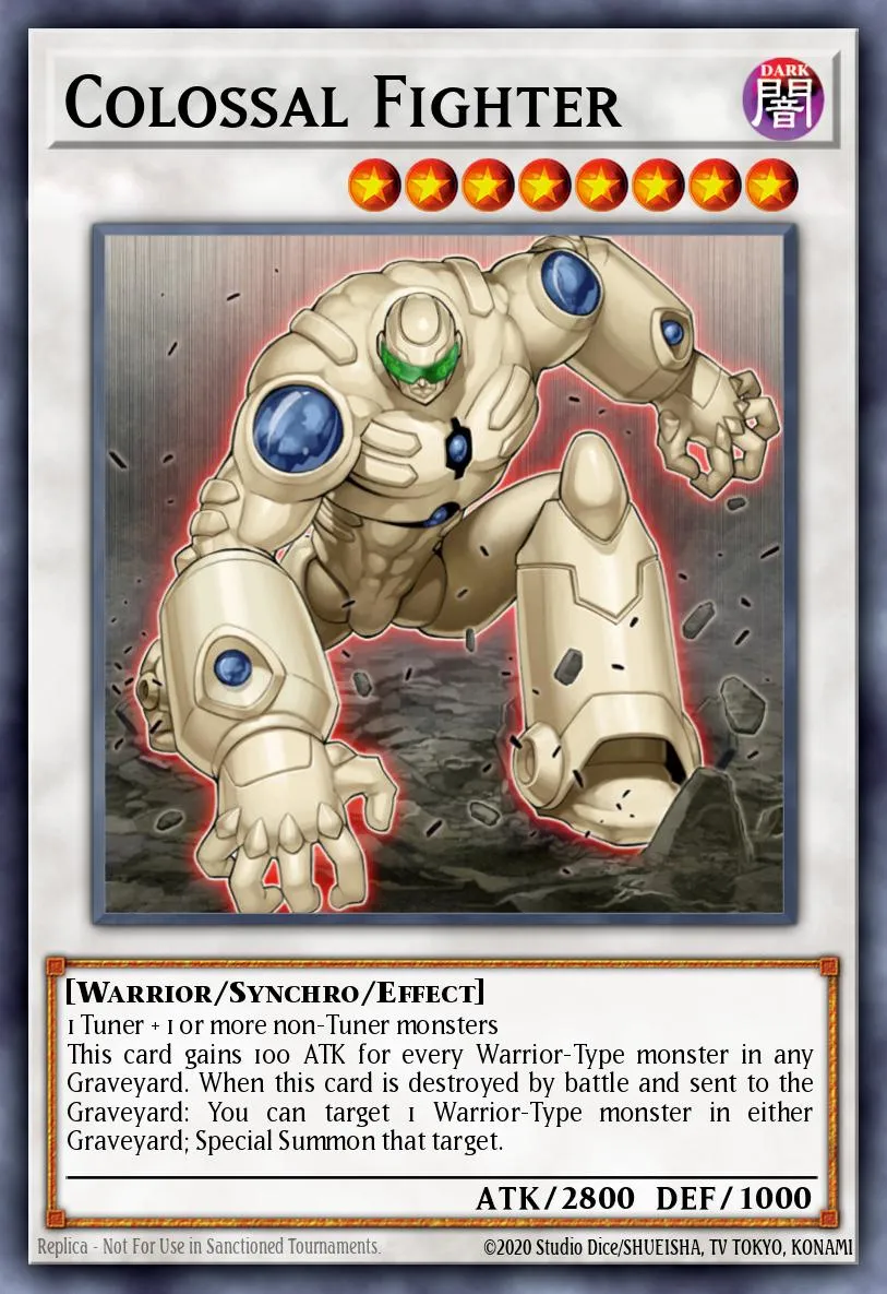 Colossal Fighter · Starter Deck: Yu-Gi-Oh! 5D's 23693634/43
