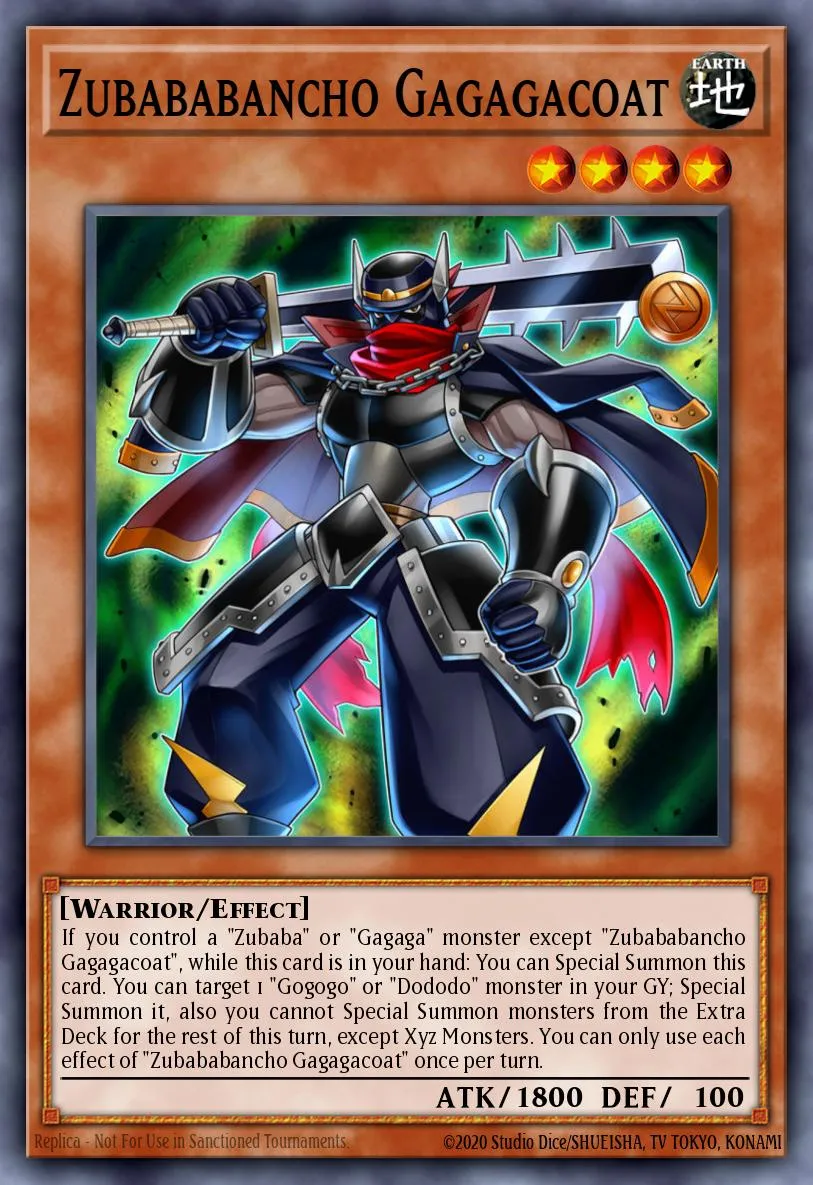 Zubababancho Gagagacoat · Legendary Duelists: Magical Hero 23720856/56