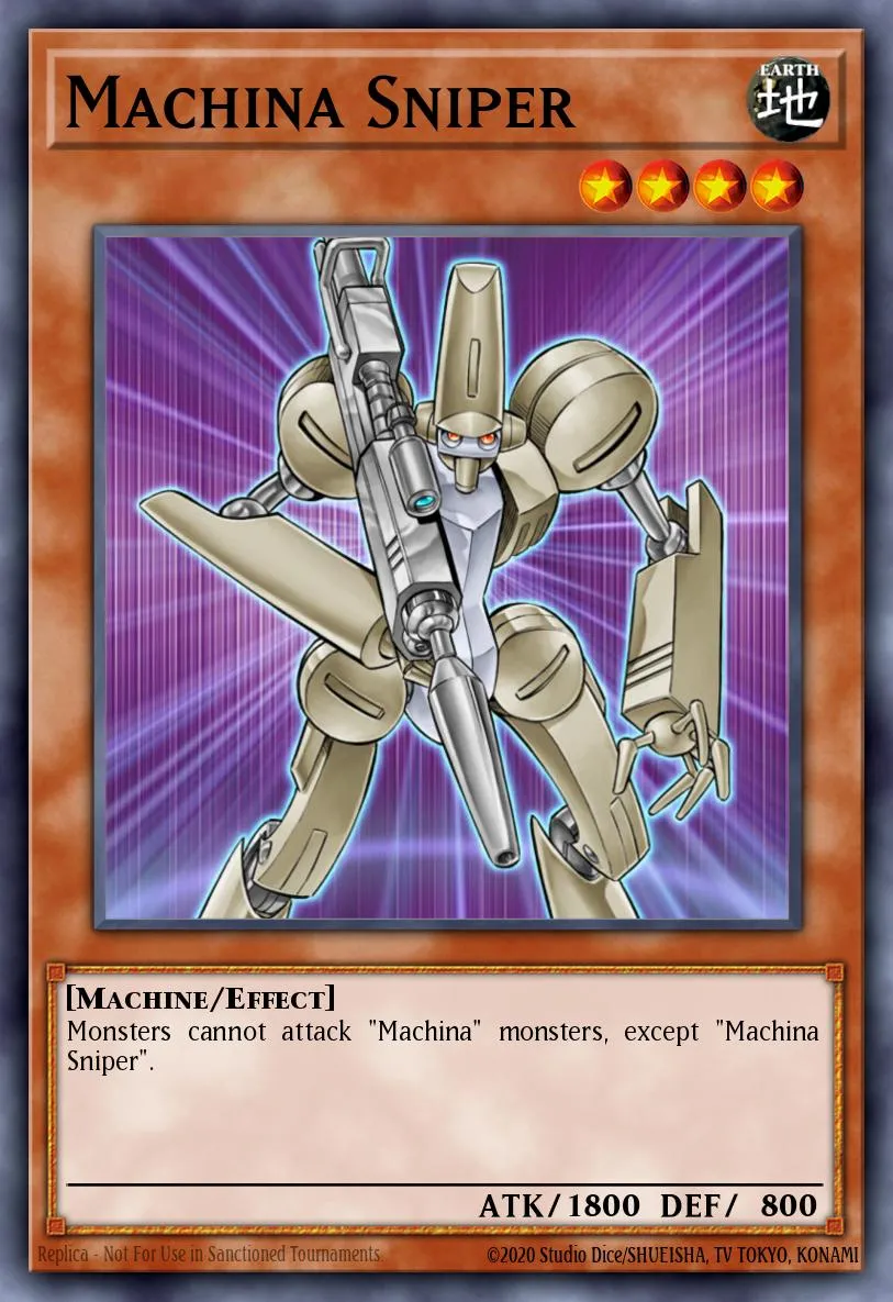 Machina Sniper · Machina Mayhem Structure Deck 23782705/37