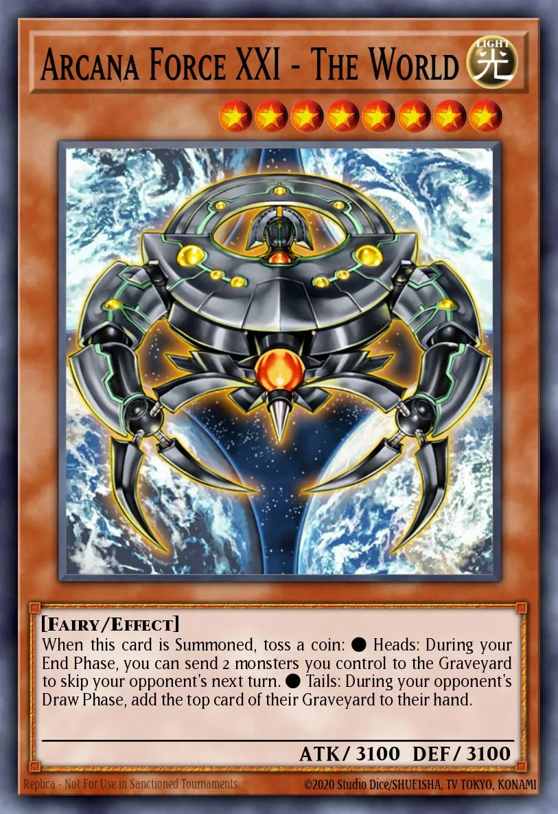 Arcana Force XXI - The World · Light of Destruction: Special Edition 23846921/2