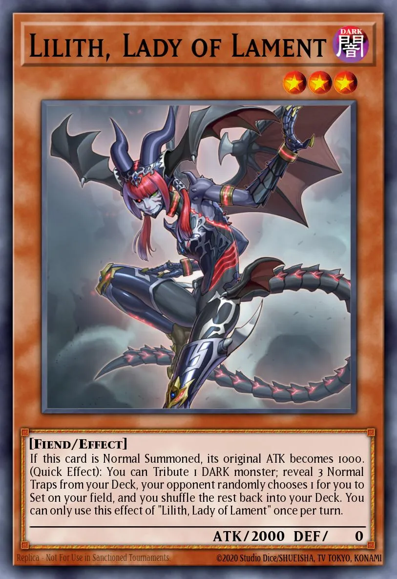Lilith, Lady of Lament · Structure Deck: Lair of Darkness 23898021/42