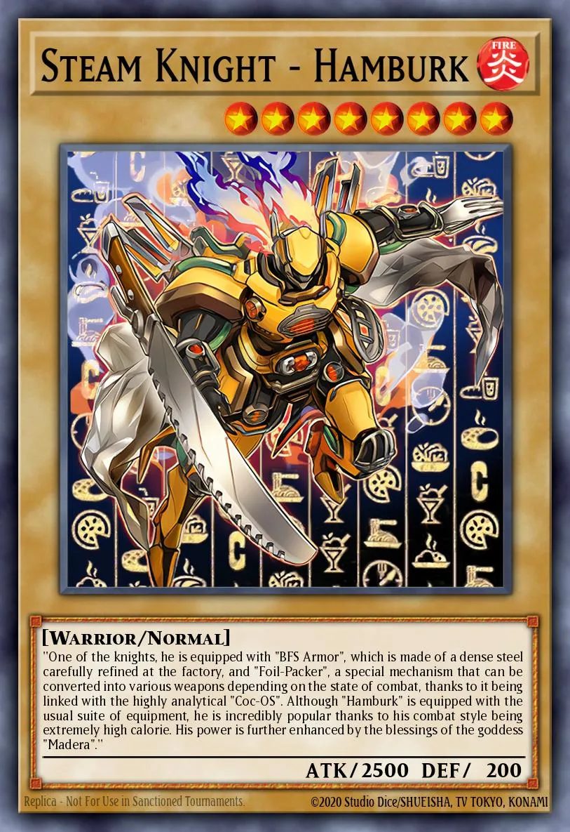Steam Knight - Hamburk · Yu-Gi-Oh (No Set) 23923758