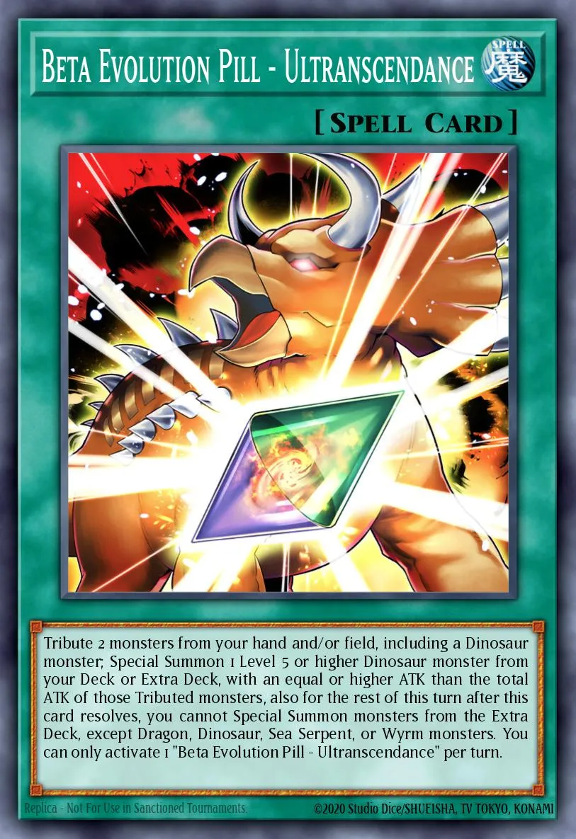 Beta Evolution Pill - Ultranscendance · Duelist Nexus 23969415/99