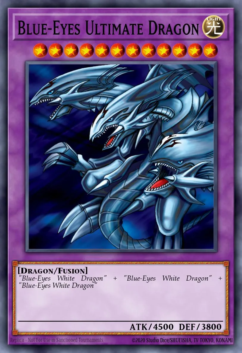 Blue-Eyes Ultimate Dragon · Gold Series 23995346/45