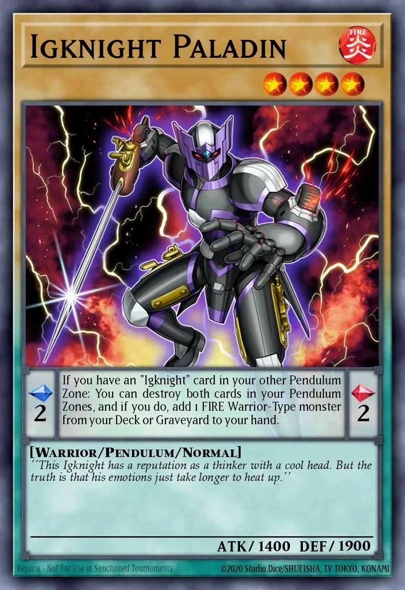 Igknight Paladin · Clash of Rebellions: Special Edition 24019092/4