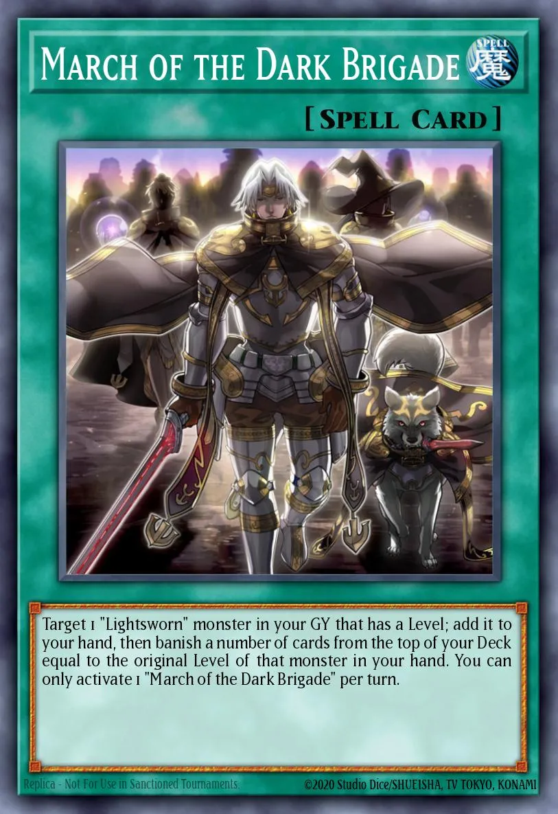 March of the Dark Brigade · Code of the Duelist Special Edition 24037702/4