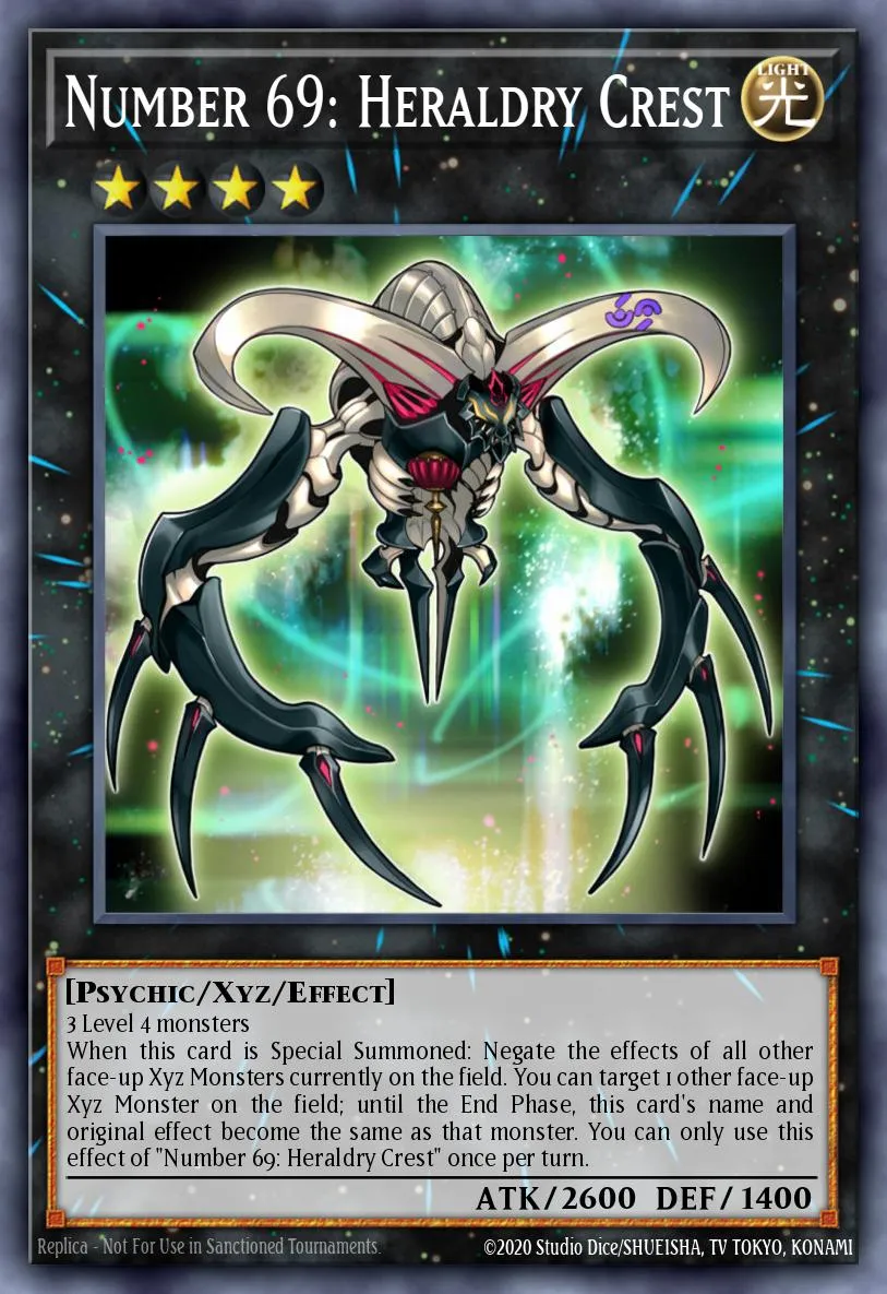 Number 69: Heraldry Crest · Lord of the Tachyon Galaxy Sneak Peek Participation Card 2407234/1