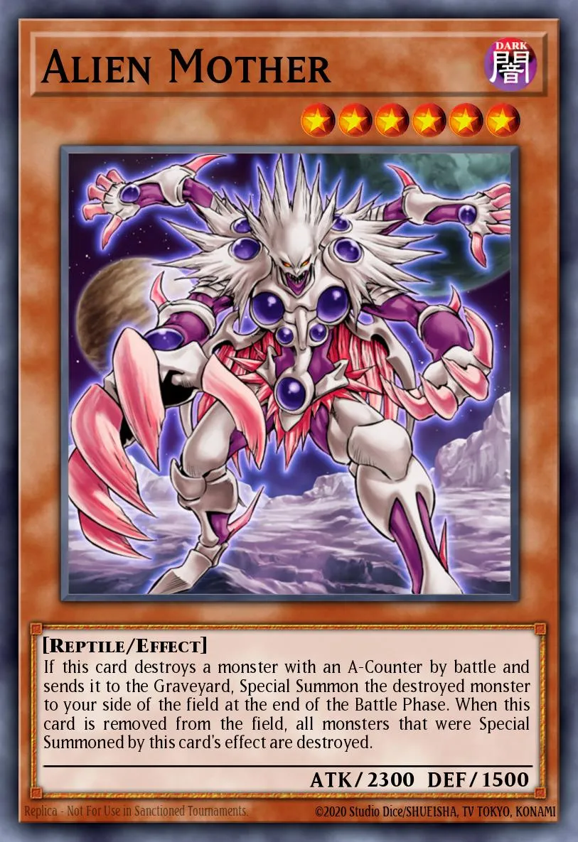 Alien Mother · Power of the Duelist 24104865/60