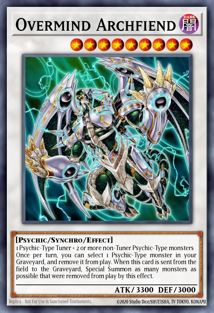 Overmind Archfiend · Extreme Victory Sneak Peek Participation Card 24221808/1