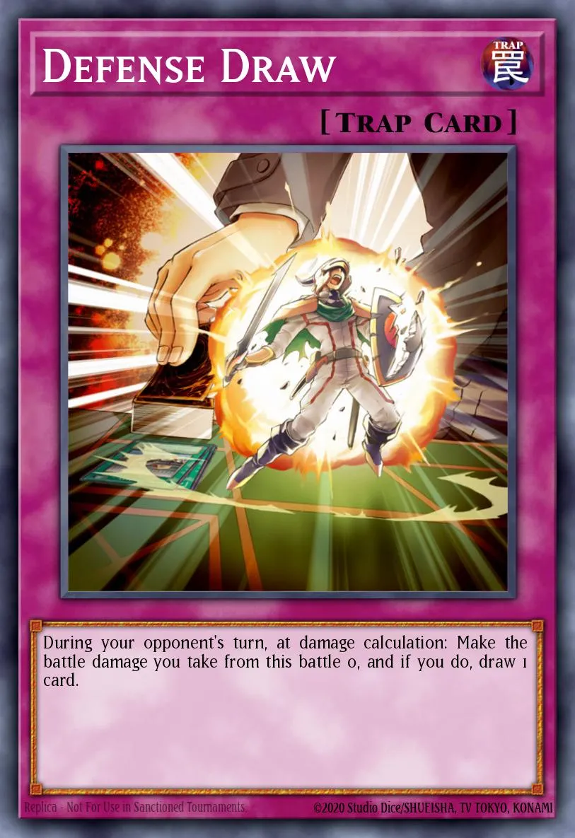 Defense Draw · The Duelist Genesis: Special Edition 24268052/2