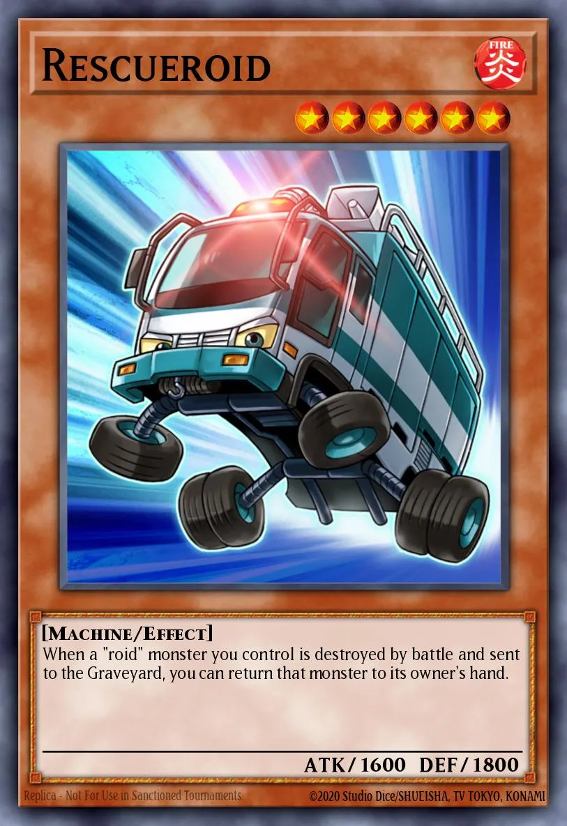 Rescueroid · Power of the Duelist 24311595/60