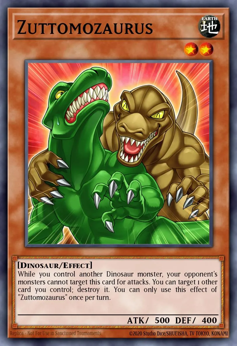 Zuttomozaurus · Duelist Nexus 24454387/99
