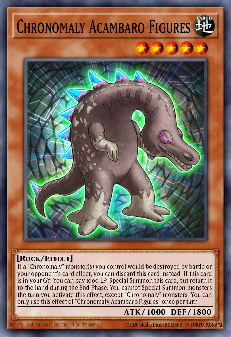 Chronomaly Acambaro Figures · Dawn of Majesty Premiere! promotional card 24506253/1