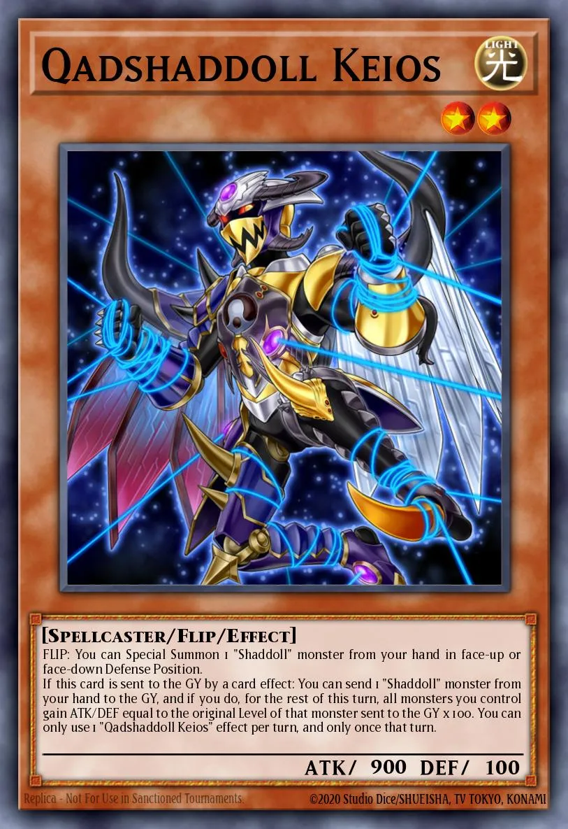 Qadshaddoll Keios · Structure Deck: Shaddoll Showdown 24635329/49