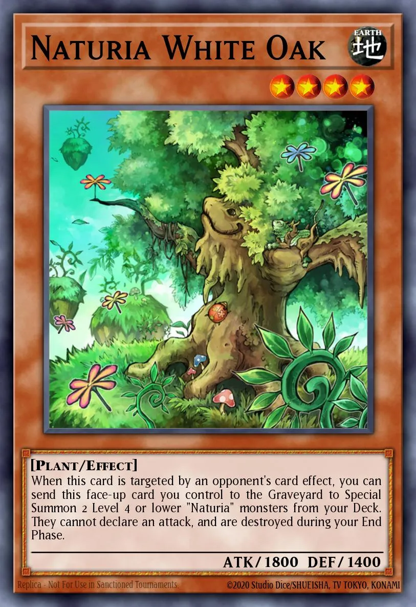Naturia White Oak · Duel Terminal 4 24644634/100