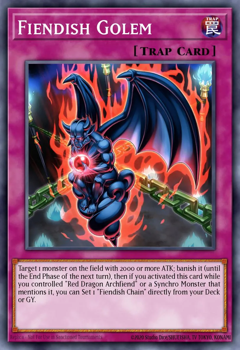 Fiendish Golem · Structure Deck: The Crimson King 24662957/49