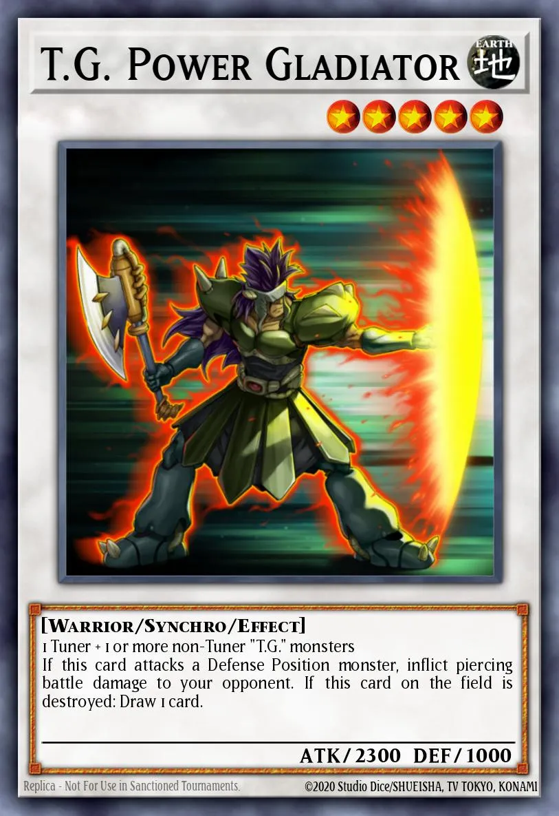 T.G. Power Gladiator · Extreme Victory Sneak Peek Participation Card 24943456/1