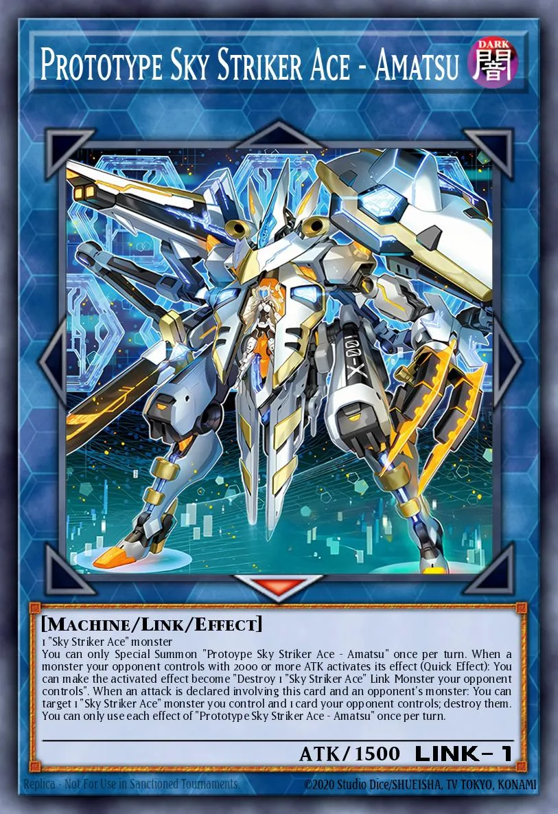 Prototype Sky Striker Ace - Amatsu · Yu-Gi-Oh (No Set) 25072579