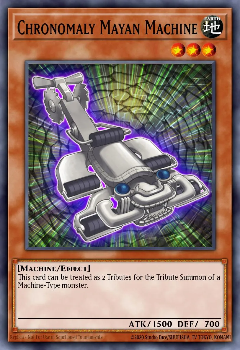 Chronomaly Mayan Machine · Return of the Duelist: Special Edition 25163248/2