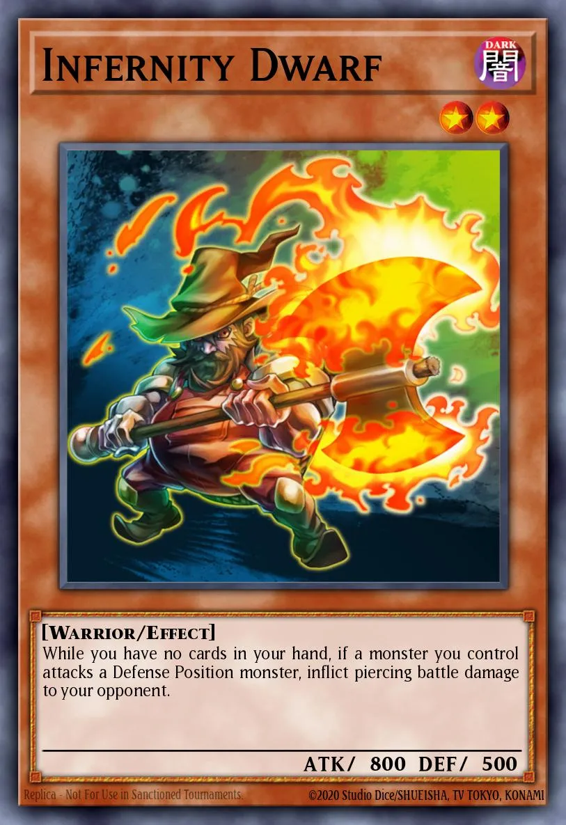Infernity Dwarf · Yu-Gi-Oh! 5D's World Championship 2009: Stardust Accelerator promotional cards 25171661/1