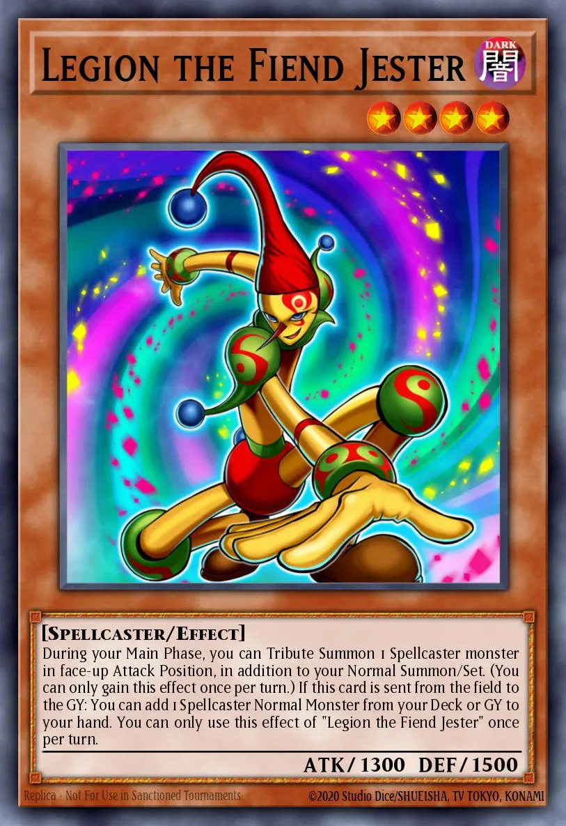 Legion the Fiend Jester · Duelist Pack: Battle City 25280974/47