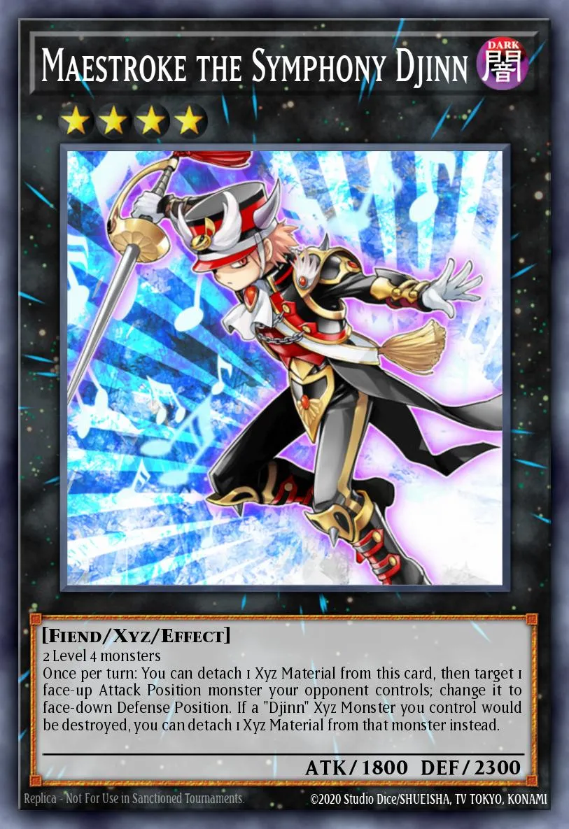 Maestroke the Symphony Djinn · Starter Deck: Xyz Symphony 25341652/43