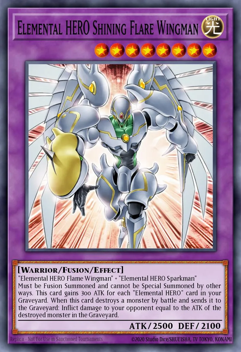 Elemental HERO Shining Flare Wingman · Elemental Energy: Special Edition 25366484/4