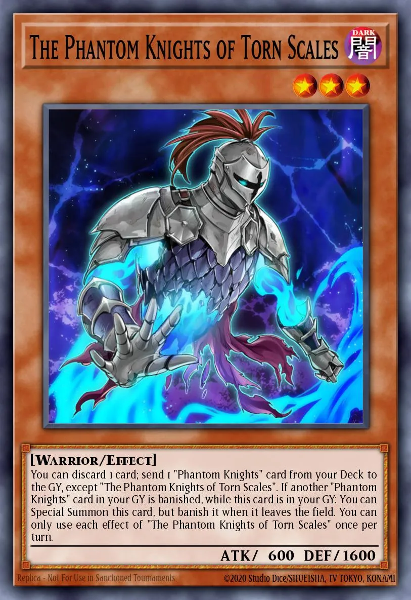 The Phantom Knights of Torn Scales · Phantom Rage Premiere! promotional card 25538345/1